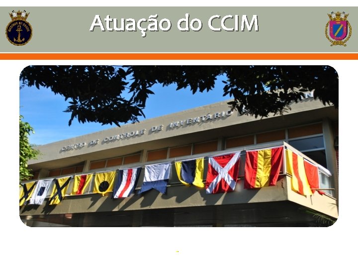 Atuação do CCIM Apresentação ao Ten-Brig Machado – CHELOG-MD - 
