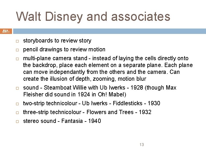 Walt Disney and associates 陳鍾誠 2020/11/1 storyboards to review story pencil drawings to review