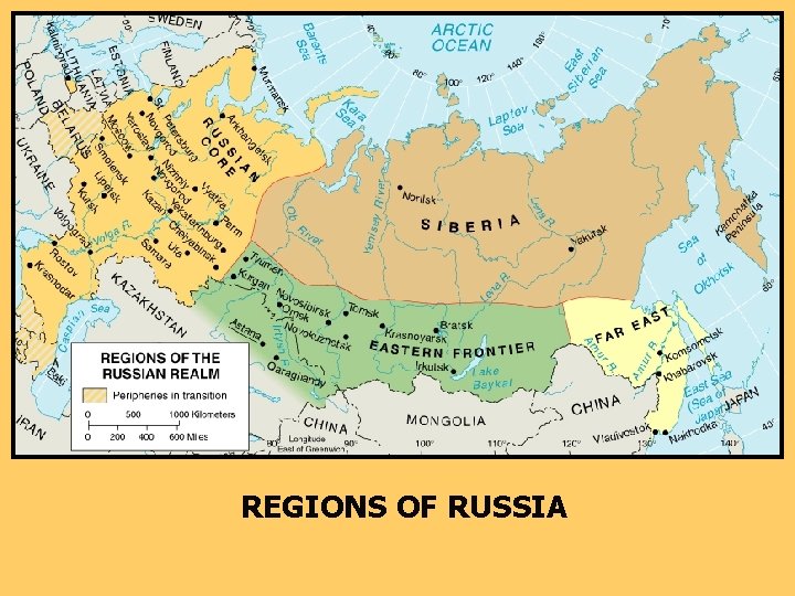 REGIONS OF RUSSIA 