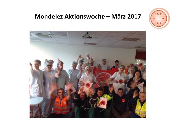 Mondelez Aktionswoche – Mârz 2017 