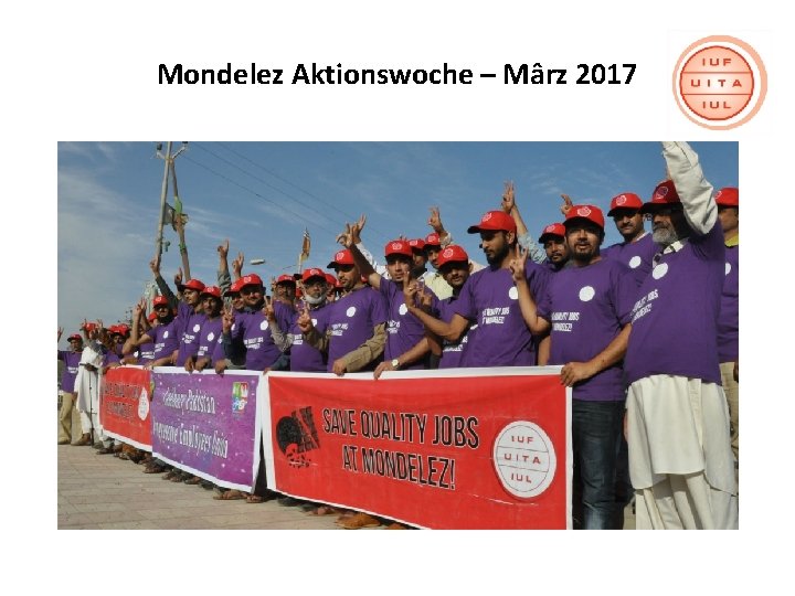 Mondelez Aktionswoche – Mârz 2017 