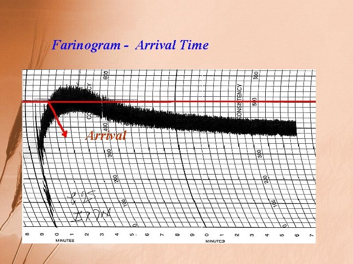 Farinogram - Arrival Time Arrival 