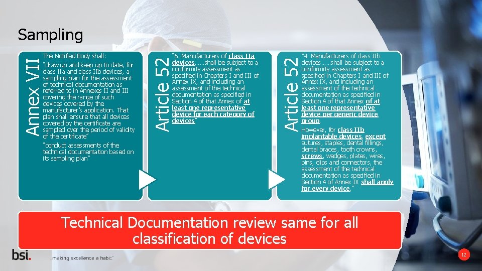 “ 6. Manufacturers of class IIa devices……shall be subject to a conformity assessment as