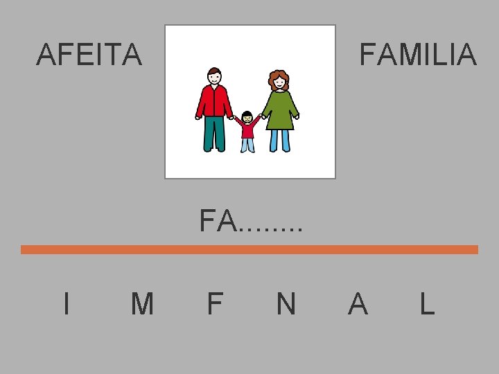 AFEITA FAMILIA FA. . . . I M F N A L 