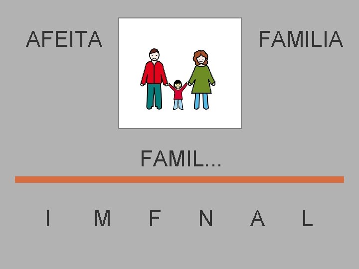 AFEITA FAMILIA FAMIL. . . I M F N A L 