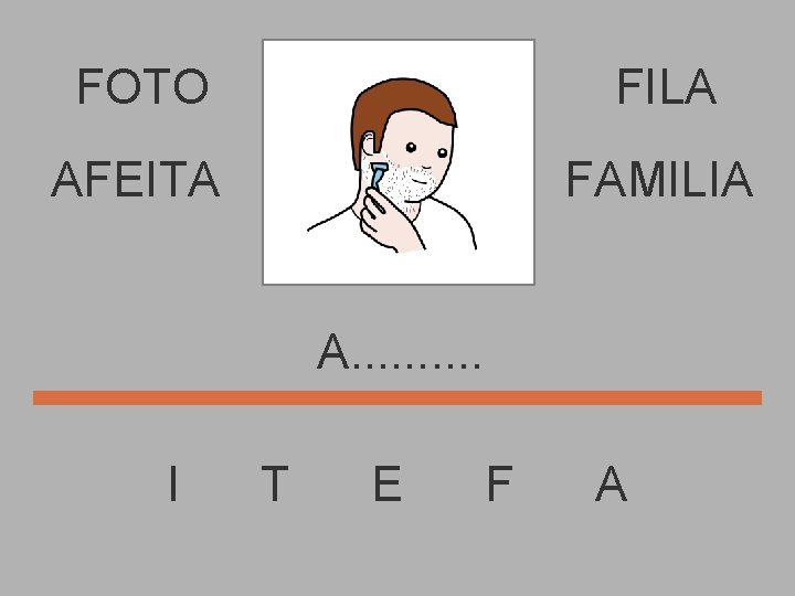 FOTO FILA AFEITA FAMILIA A. . I T E F A 