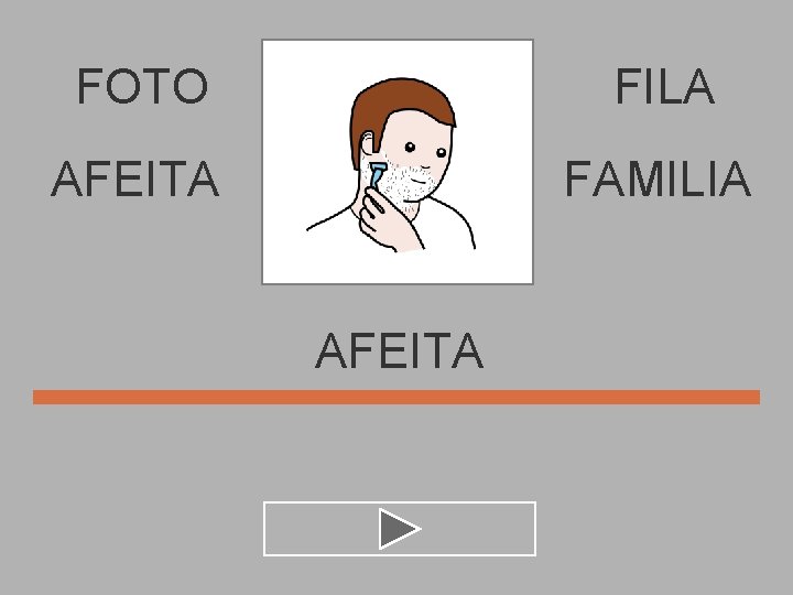 FOTO FILA AFEITA FAMILIA AFEITA 