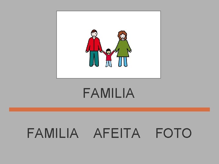 FAMILIA AFEITA FOTO 