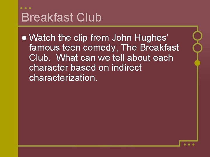 Breakfast Club l Watch the clip from John Hughes’ famous teen comedy, The Breakfast