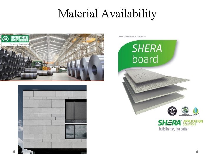 Material Availability 