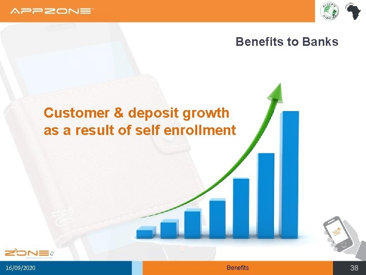 Benefits to Banks Customer & deposit growth as a result of self enrollment 16/09/2020