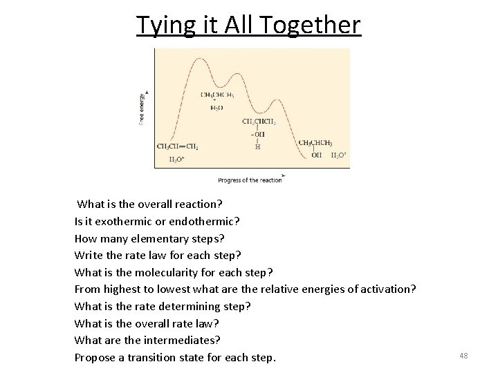 Tying it All Together What is the overall reaction? Is it exothermic or endothermic?