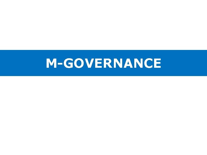 M-GOVERNANCE 