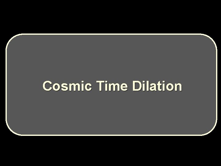 Cosmic Time Dilation 