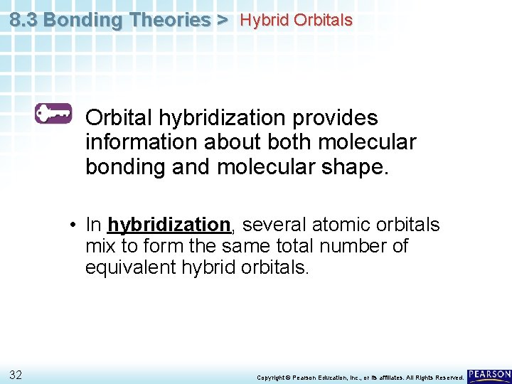 8. 3 Bonding Theories > Hybrid Orbitals Orbital hybridization provides information about both molecular