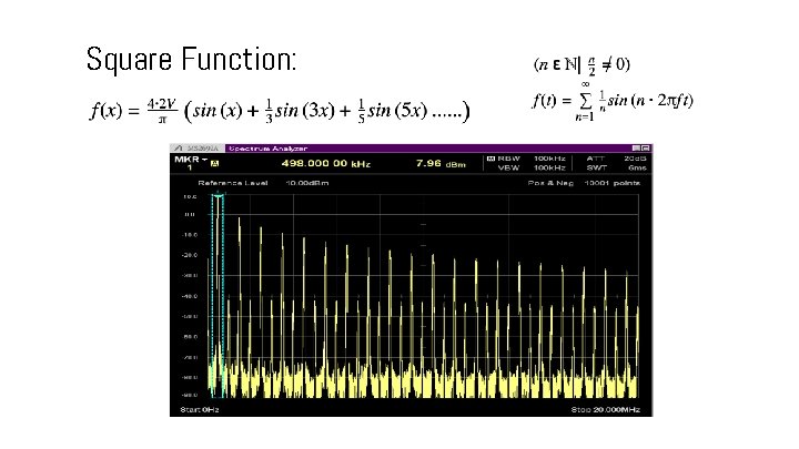 Square Function: 