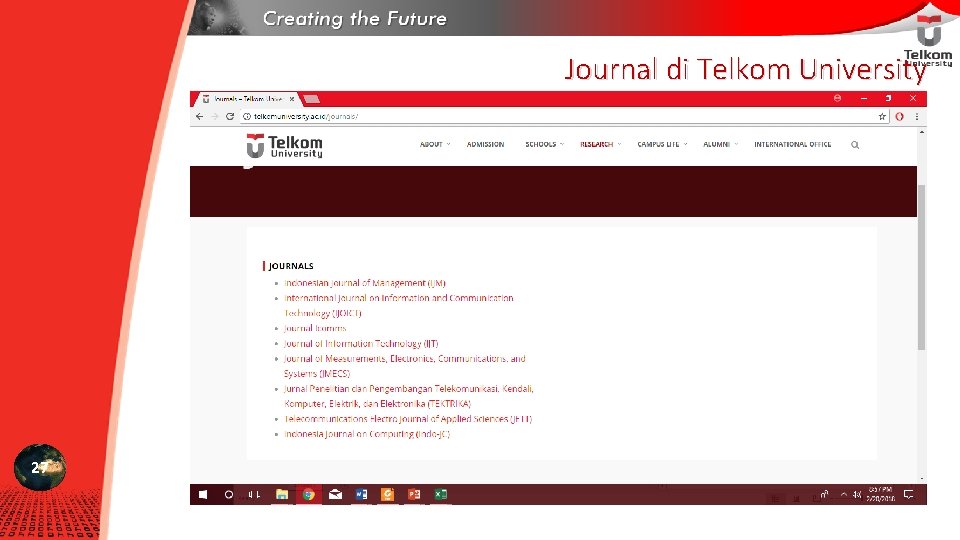 Journal di Telkom University 27 