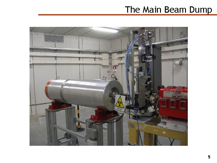 The Main Beam Dump 5 