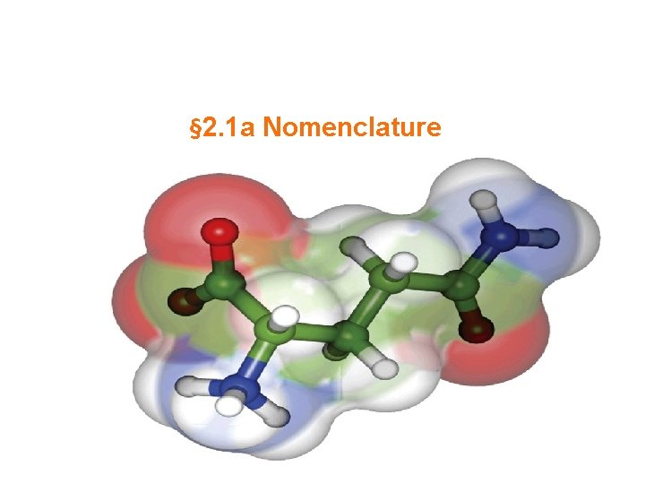 § 2. 1 a Nomenclature 