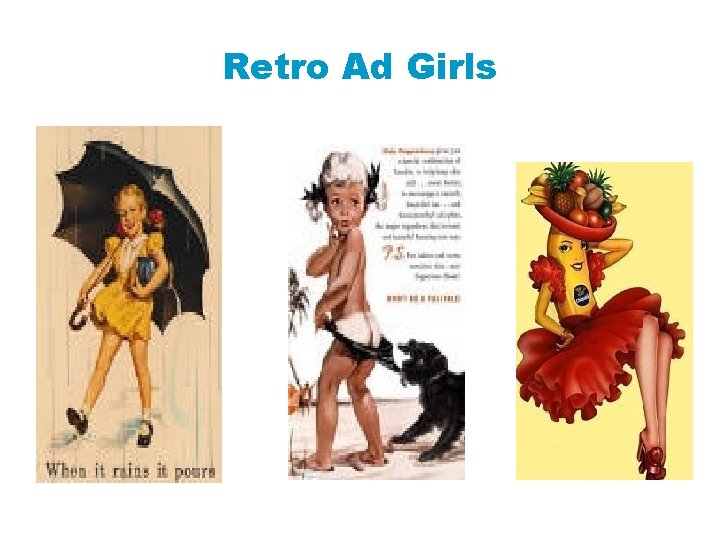 Retro Ad Girls 