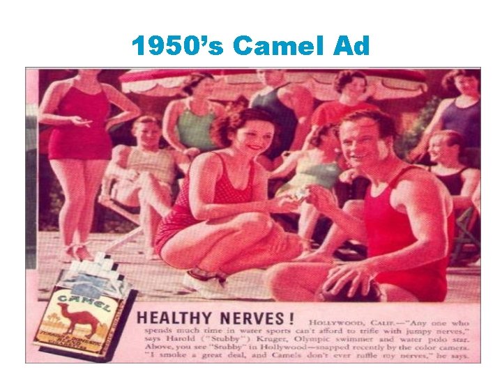 1950’s Camel Ad 