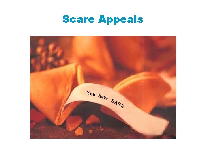 Scare Appeals 