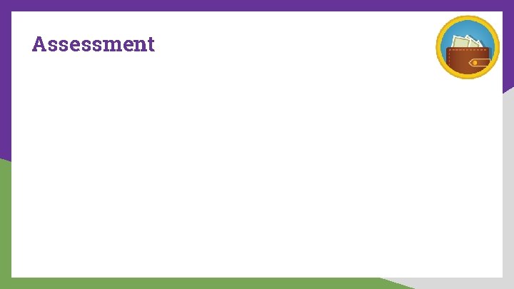 Assessment 