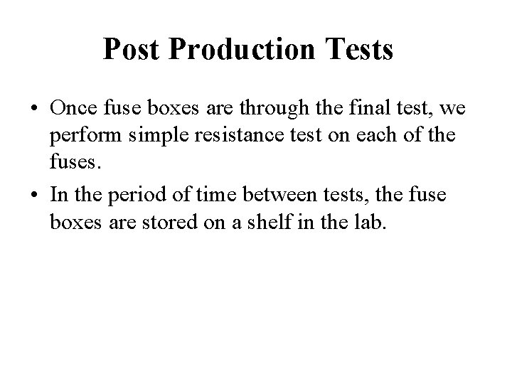 Summary of Fuse Testing for Barrel Module Fuse