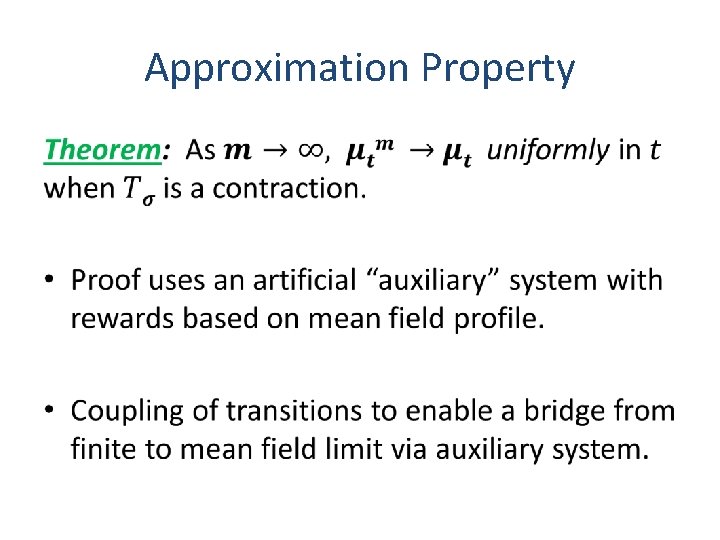 Approximation Property • 