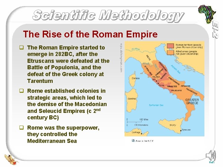 The Rise of the Roman Empire wps. ablongman. com q The Roman Empire started