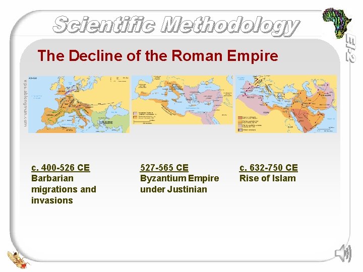The Decline of the Roman Empire wps. ablongman. com c. 400 -526 CE Barbarian