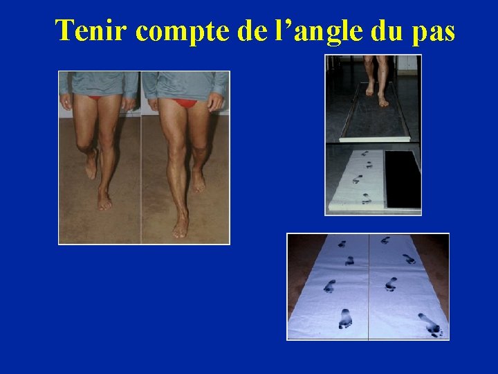 Tenir compte de l’angle du pas 