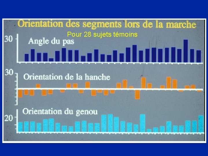 Pour 28 sujets témoins 