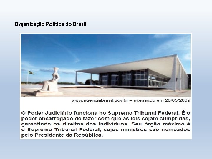 Organização Política do Brasil 