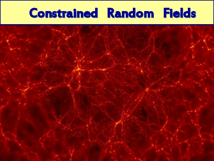 Constrained Random Fields Gaussian Peaks 