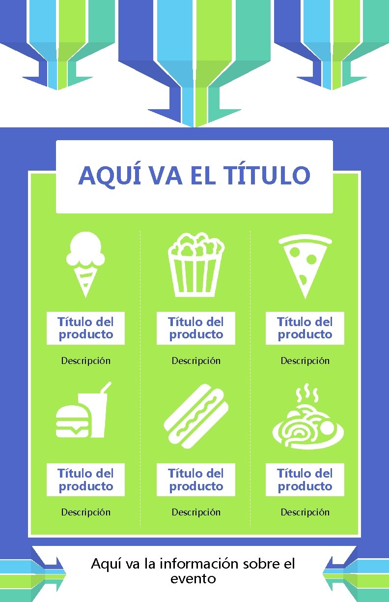 AQUÍ VA EL TÍTULO Título del producto Título del producto Descripción Descripción Aquí va