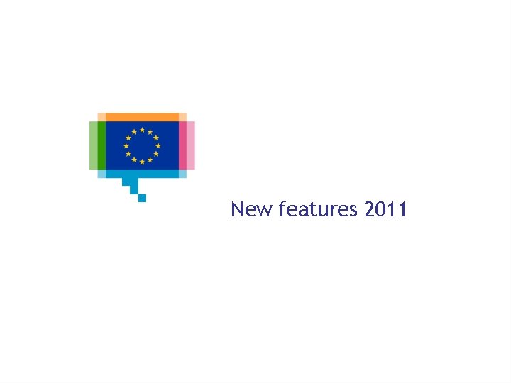 New features 2011 