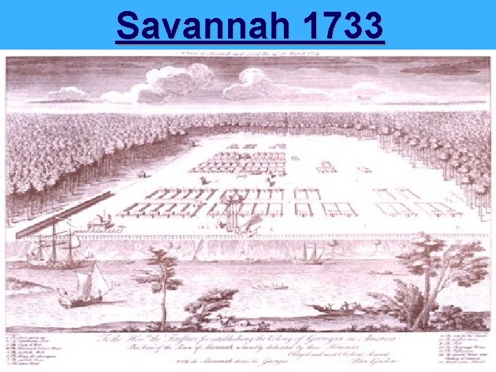 Savannah 1733 