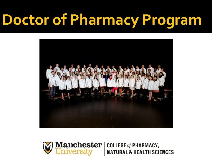 Doctor of Pharmacy Program 