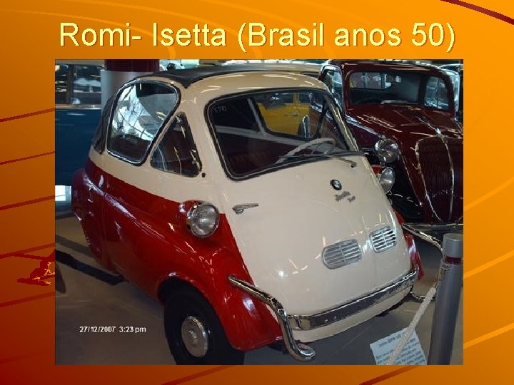 Romi- Isetta (Brasil anos 50) 