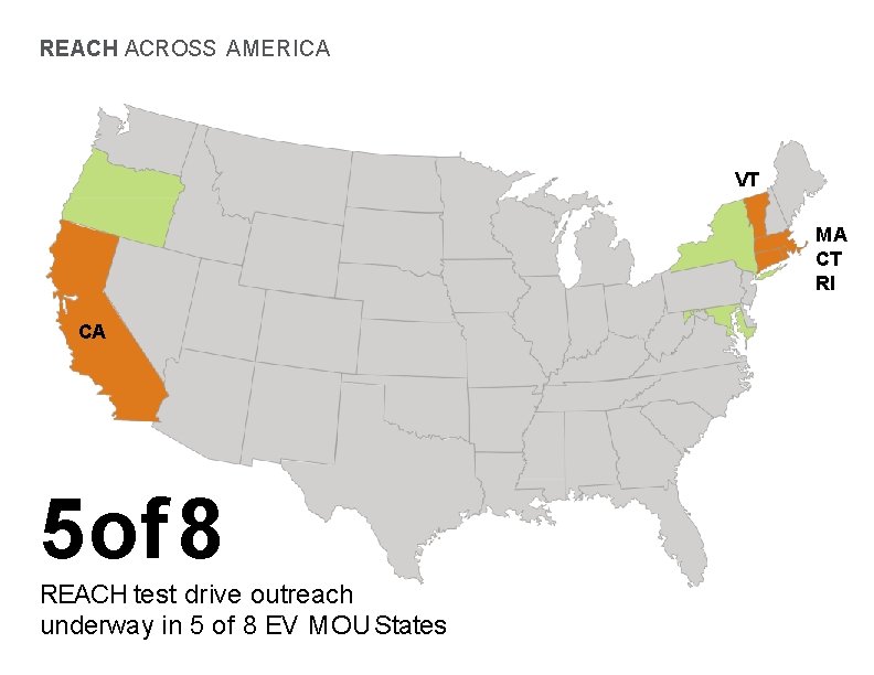 REACH ACROSS AMERICA VT MA CT RI CA 5 of 8 REACH test drive