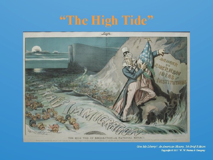 “The High Tide” Give Me Liberty!: An American History, 5 th Brief Edition Copyright
