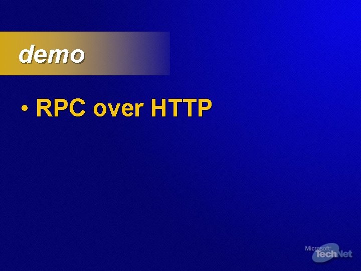 demo • RPC over HTTP 