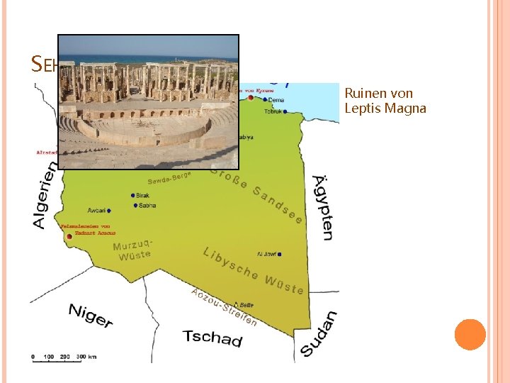 SEHENSWÜRDIGKEITEN Ruinen von Leptis Magna 