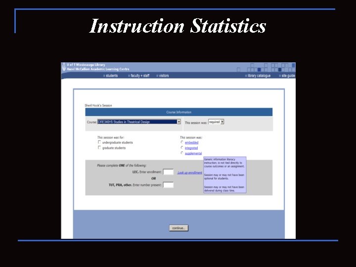 Instruction Statistics 