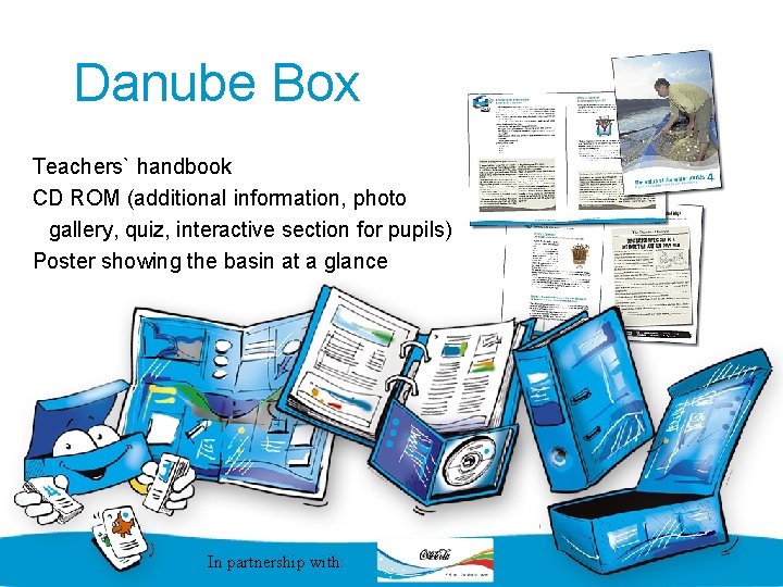 Danube Box Teachers` handbook CD ROM (additional information, photo gallery, quiz, interactive section for