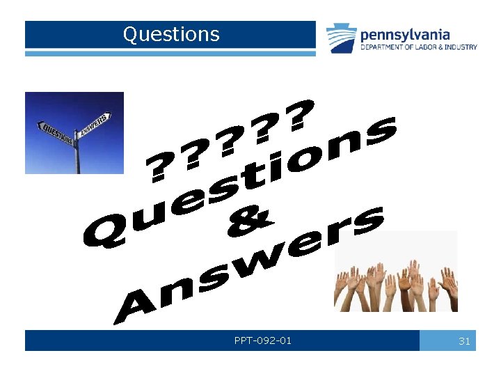Questions PPT-092 -01 31 