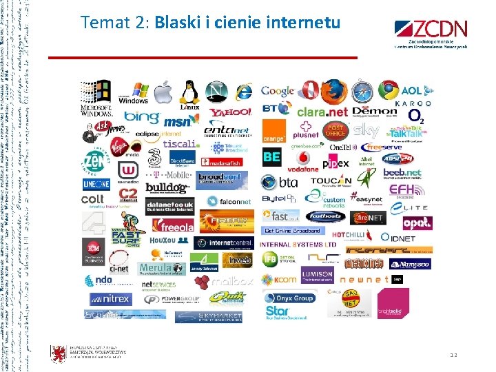 Temat 2: Blaski i cienie internetu 12 