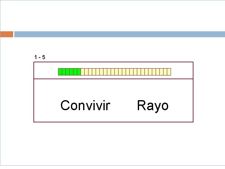 1 -5 Convivir Rayo 1 -5 Convivir Rayo