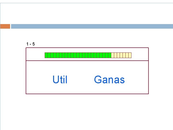 1 -5 Util Ganas 1 -5 Util Ganas